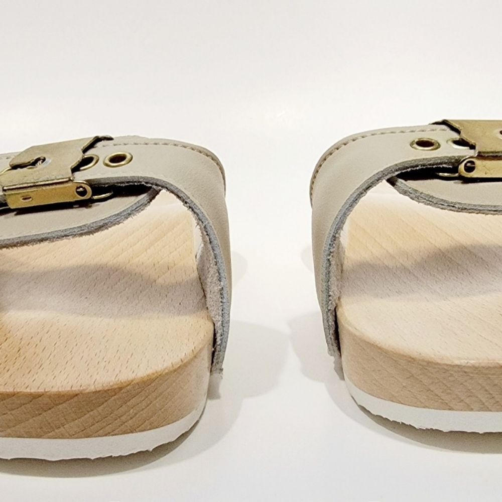 Dr Scholls "STYLE " WOODEN CLOGS - Picture 6 of 7